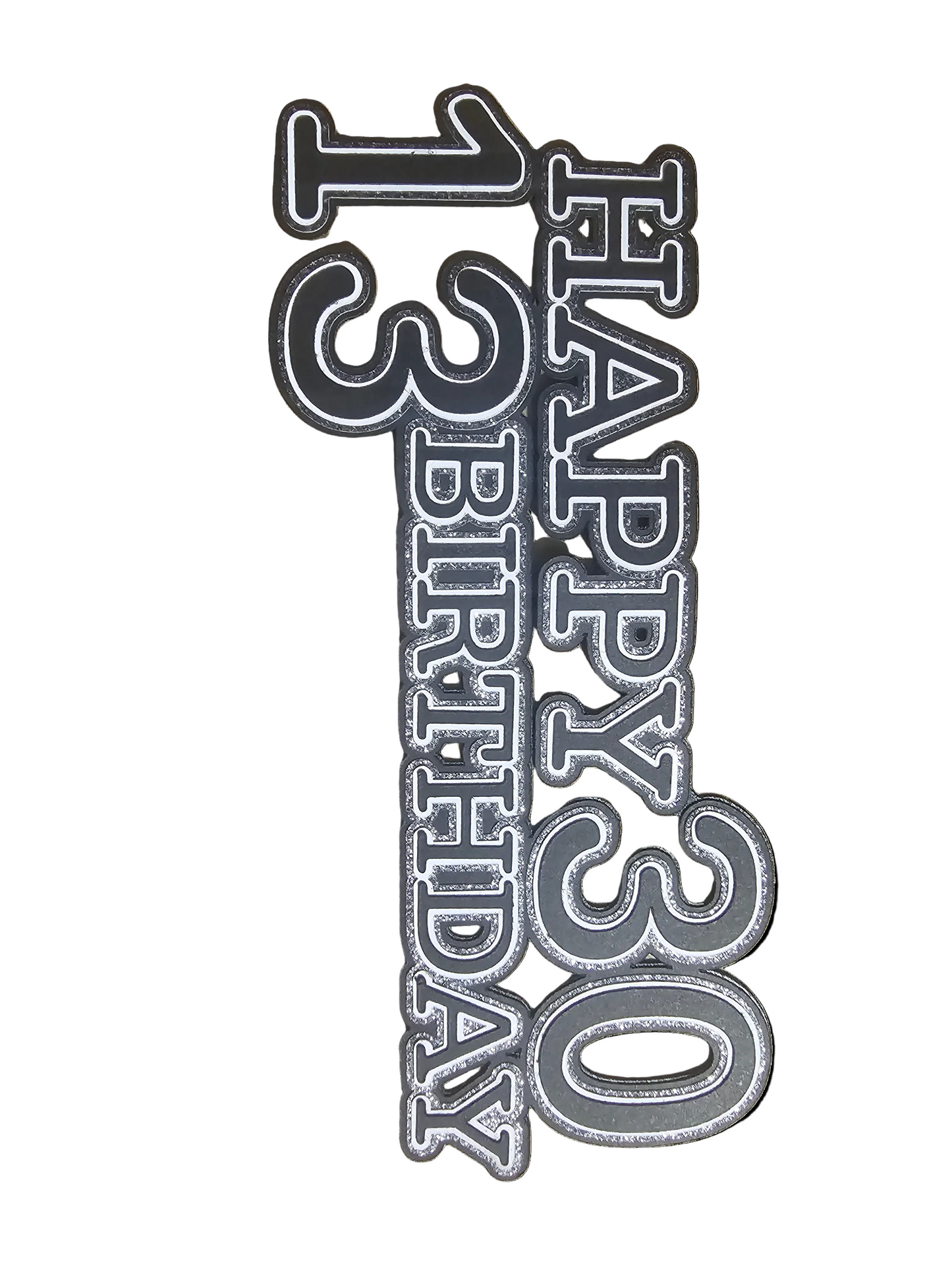 Card Stock Cake Toppers