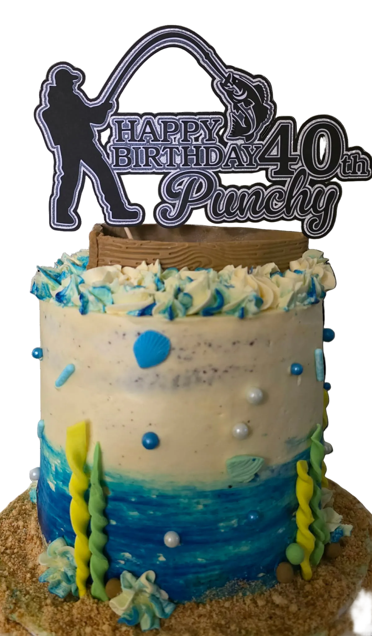 Card Stock Cake Toppers